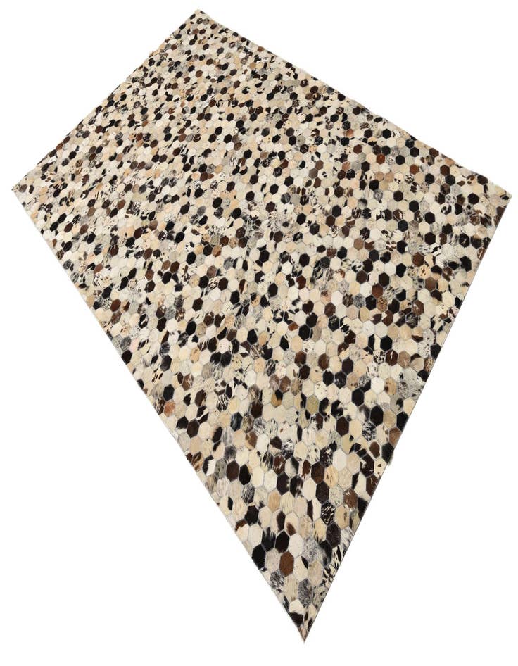 Detail image of  5' x 7' 10 Cowhide Rug