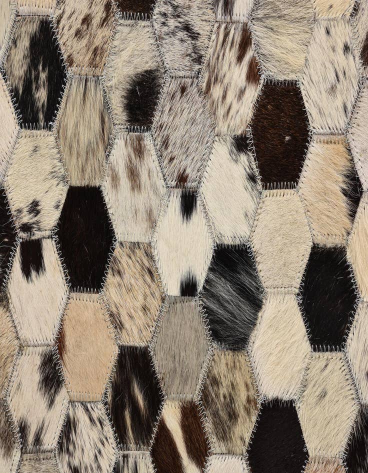 Detail image of  5' x 7' 10 Cowhide Rug