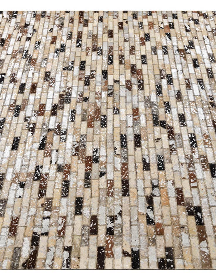 Detail image of  5' 4 x 7' 8 Cowhide Rug