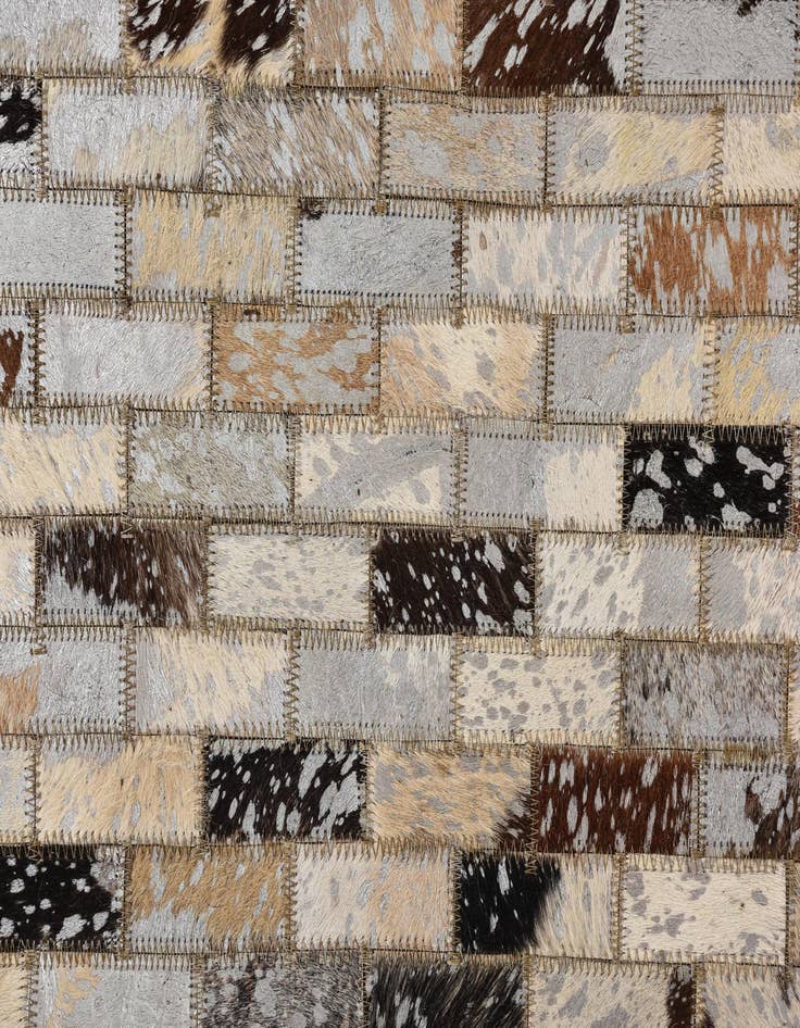 Detail image of  5' 4 x 7' 8 Cowhide Rug