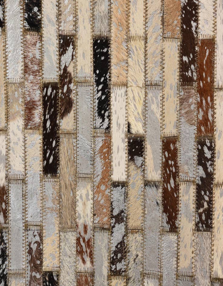 Detail image of  5' 4 x 7' 8 Cowhide Rug