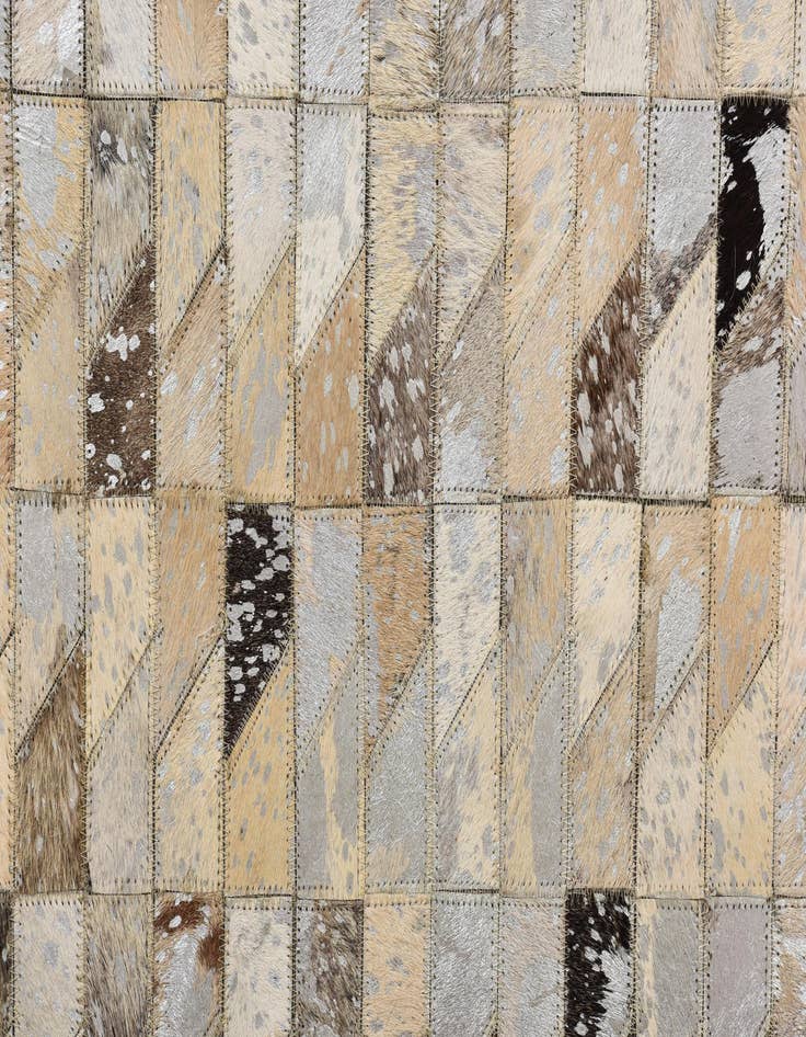 Detail image of  5' 4 x 7' 5 Cowhide Rug