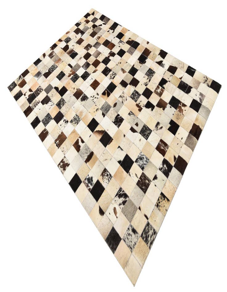Detail image of  5' 4 x 7' 8 Cowhide Rug