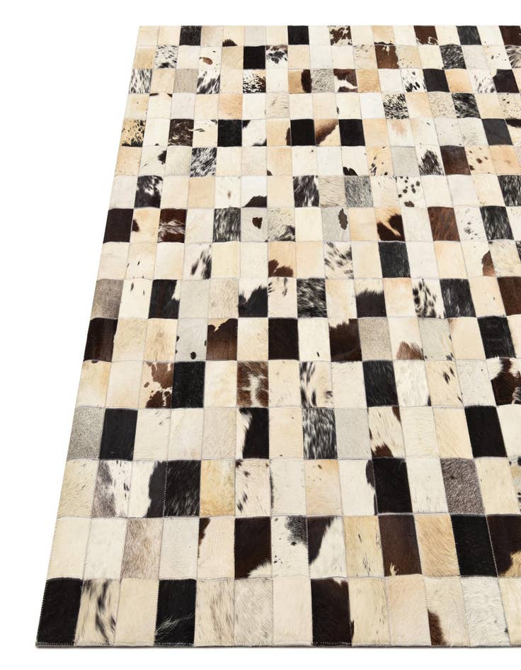 Detail image of  5' 4 x 7' 8 Cowhide Rug