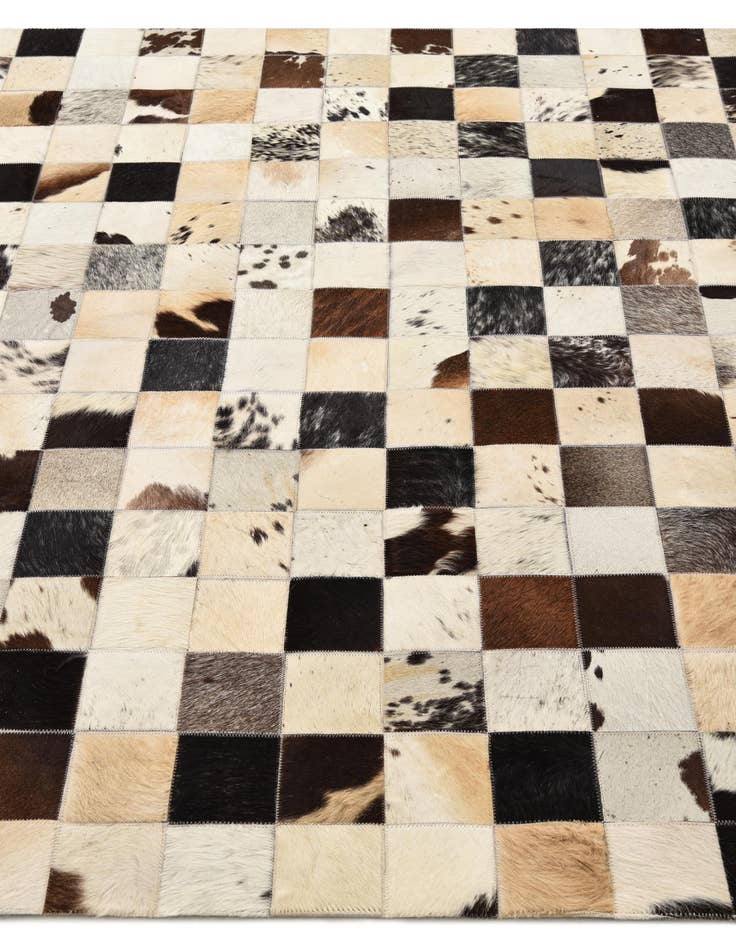 Detail image of  5' 4 x 7' 8 Cowhide Rug