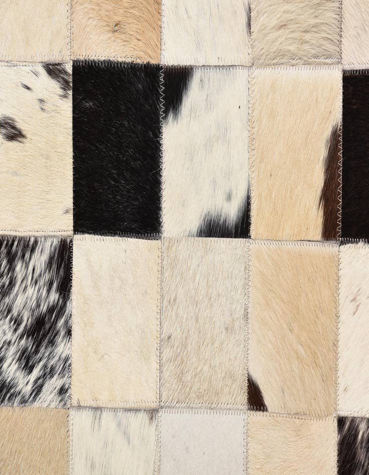 Detail image of  5' 4 x 7' 8 Cowhide Rug