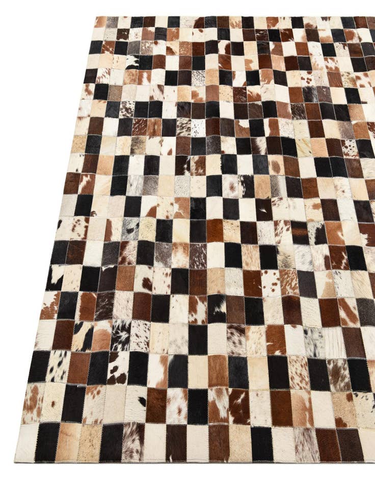 Detail image of  5' x 7' 10 Cowhide Rug