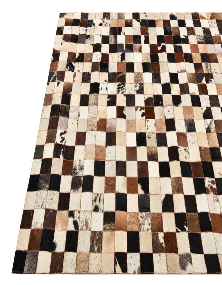 Detail image of  5' x 7' 10 Cowhide Rug