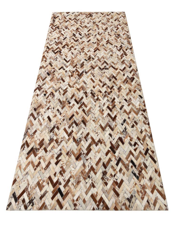 Detail image of  4' 10 x 7' 10 Cowhide Rug