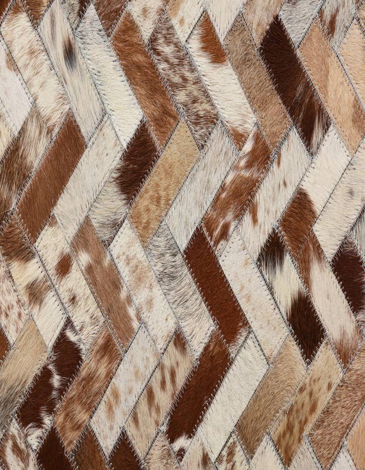 Detail image of  5' x 7' 9 Cowhide Rug