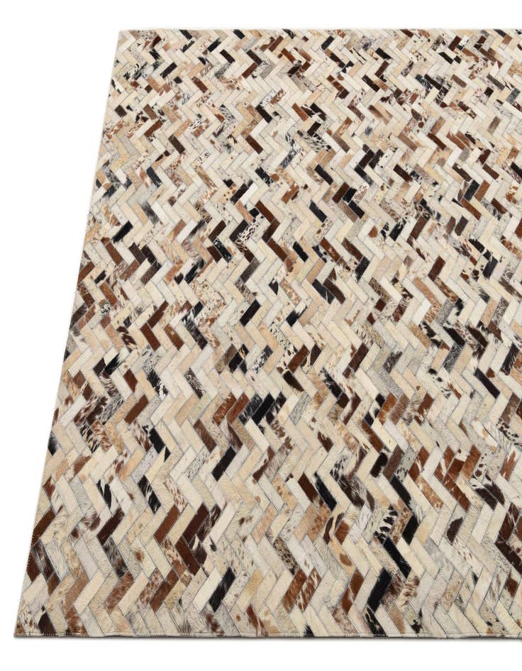 Detail image of  5' x 7' 9 Cowhide Rug