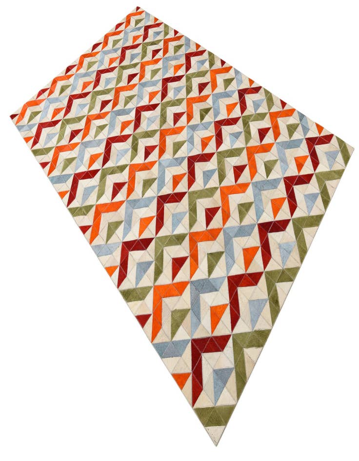 Detail image of  5' x 7' 9 Cowhide Rug