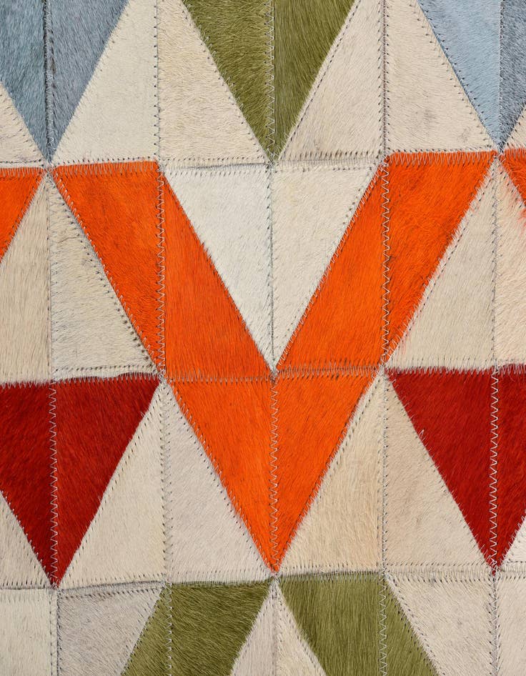 Detail image of  5' x 7' 9 Cowhide Rug