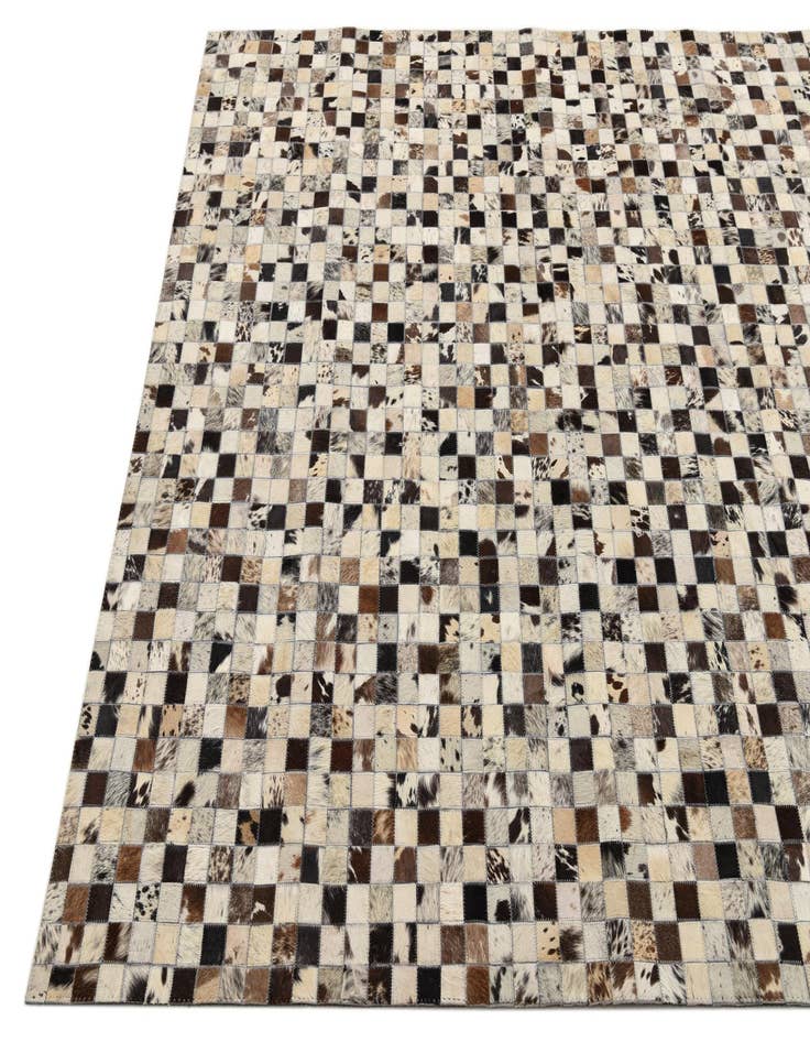 Detail image of  5' 2 x 8' Cowhide Rug