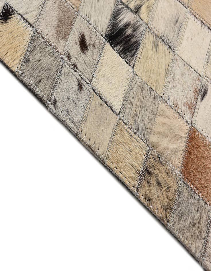 Detail image of  5' 1 x 8' Cowhide Rug