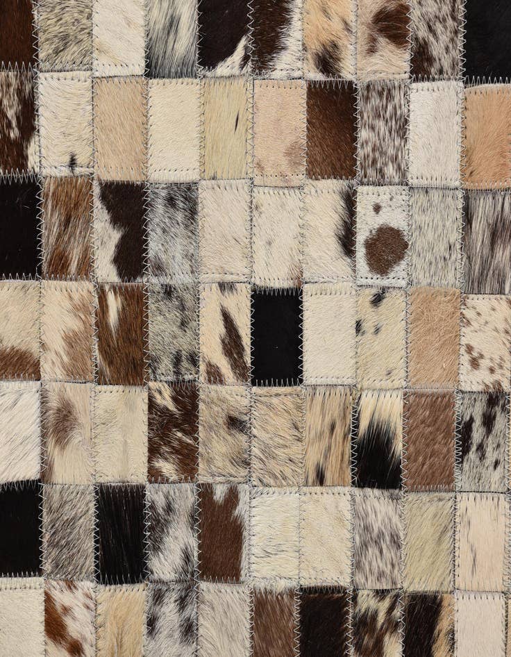 Detail image of  5' 1 x 8' Cowhide Rug
