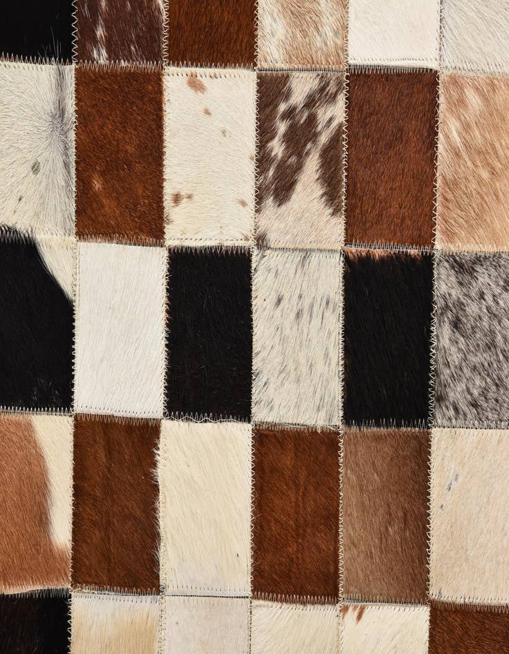 Detail image of  5' x 7' 10 Cowhide Rug
