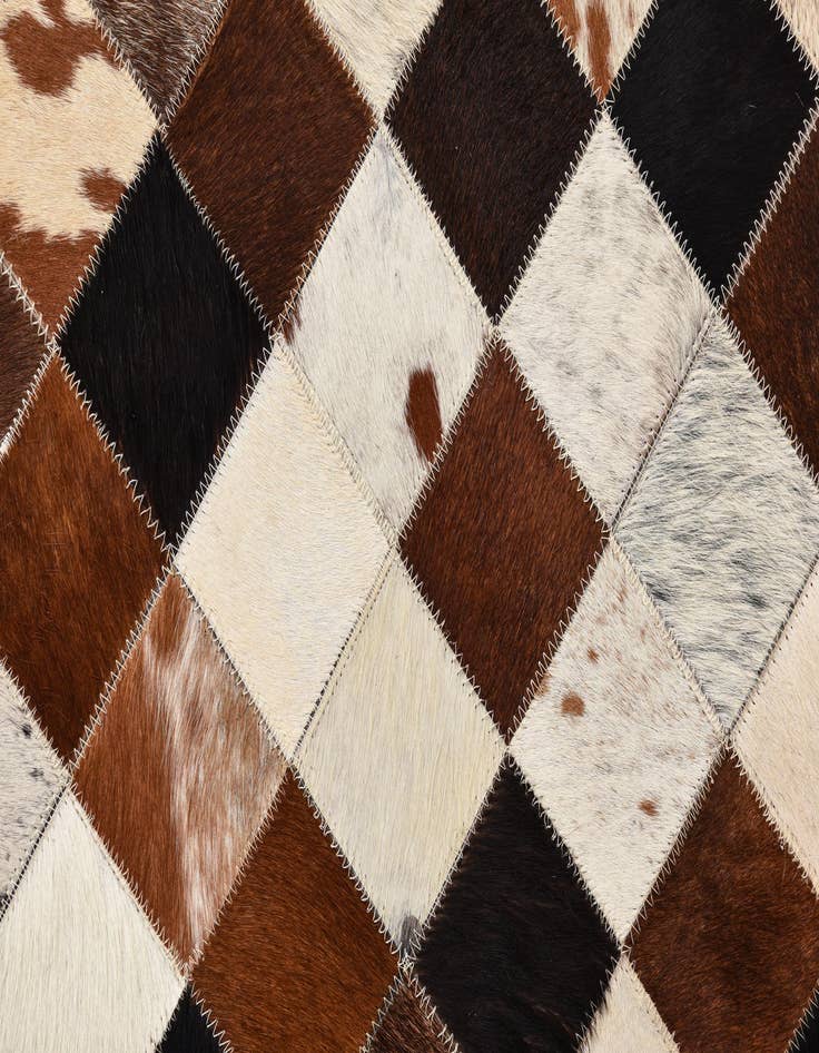 Detail image of  5' x 7' 10 Cowhide Rug