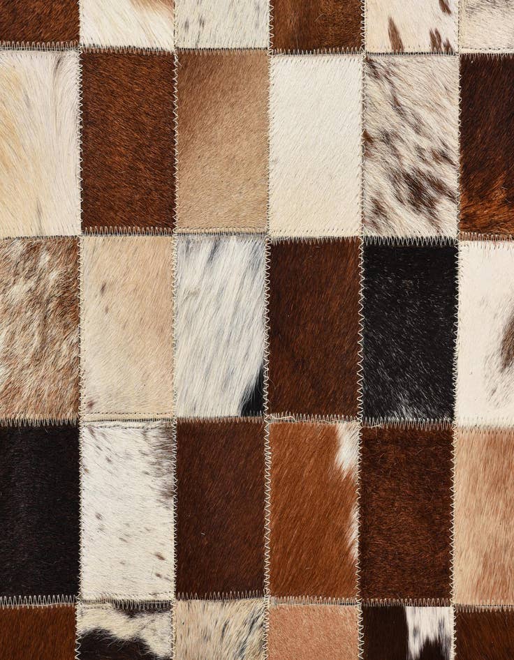 Detail image of  5' 2 x 8' Cowhide Rug