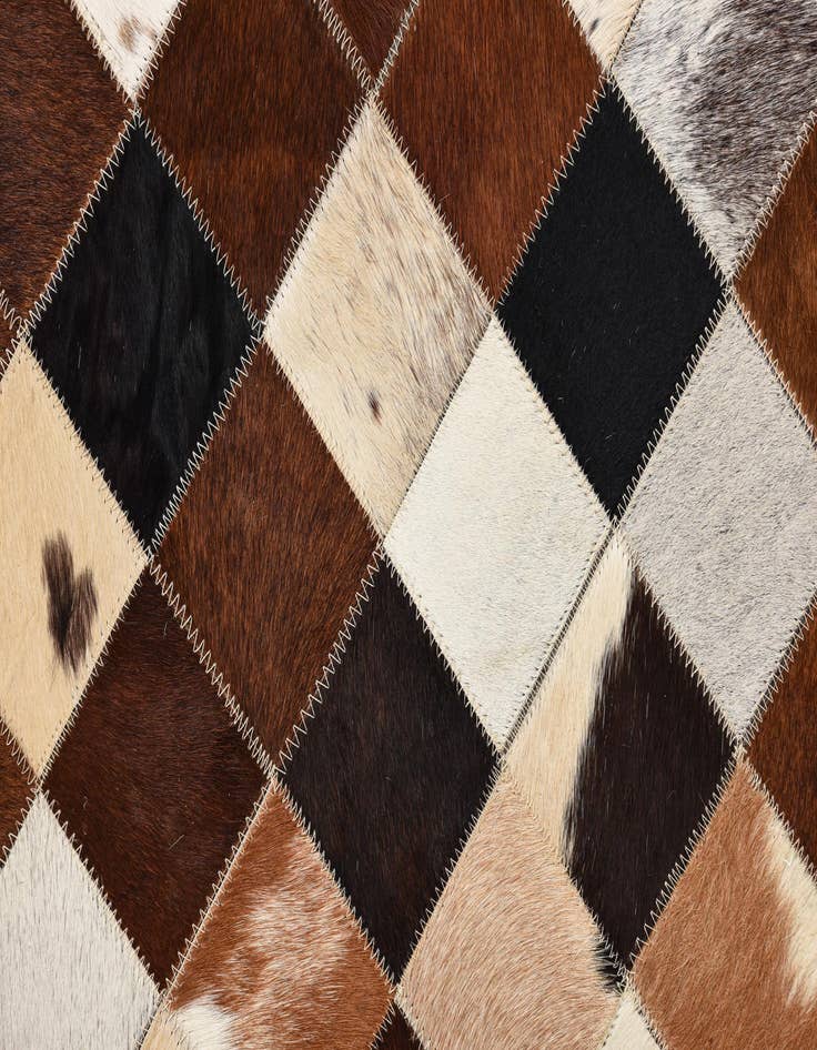 Detail image of  5' 2 x 8' Cowhide Rug