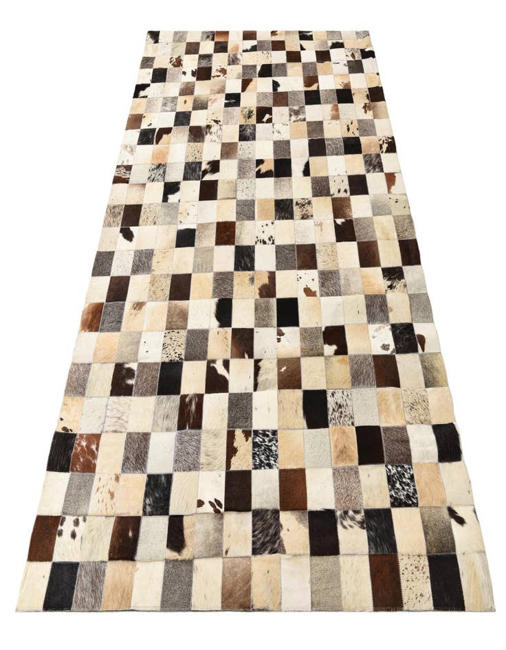 Detail image of  5' 4 x 7' 7 Cowhide Rug