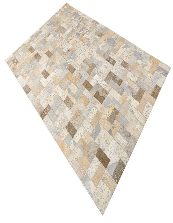 Detail image of  5' 3 x 8' 3 Cowhide Rug