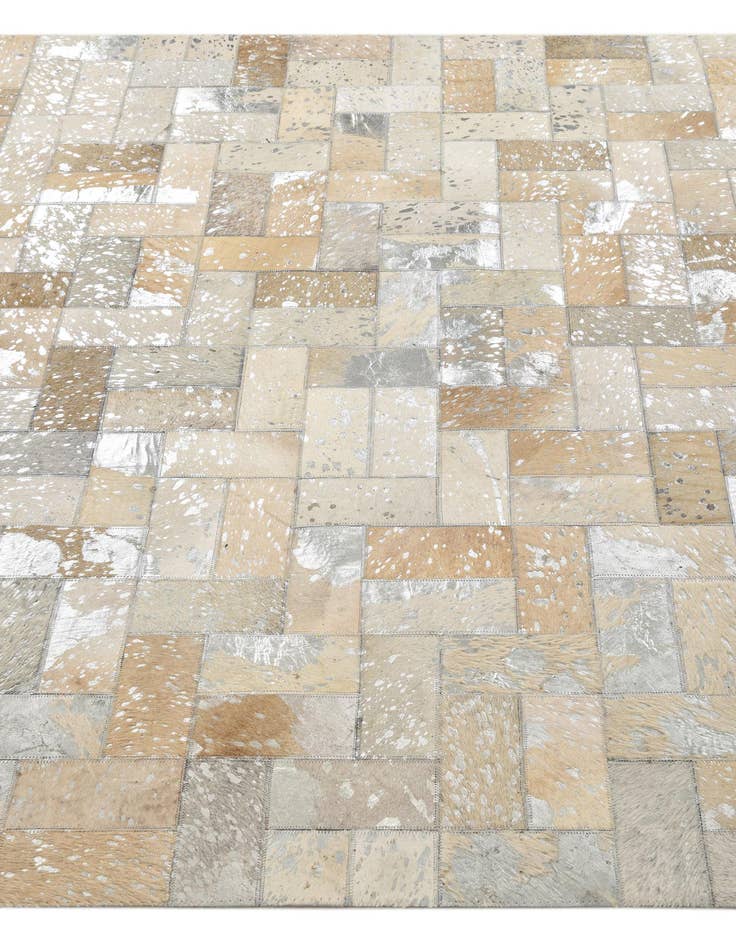 Detail image of  5' 3 x 8' 3 Cowhide Rug