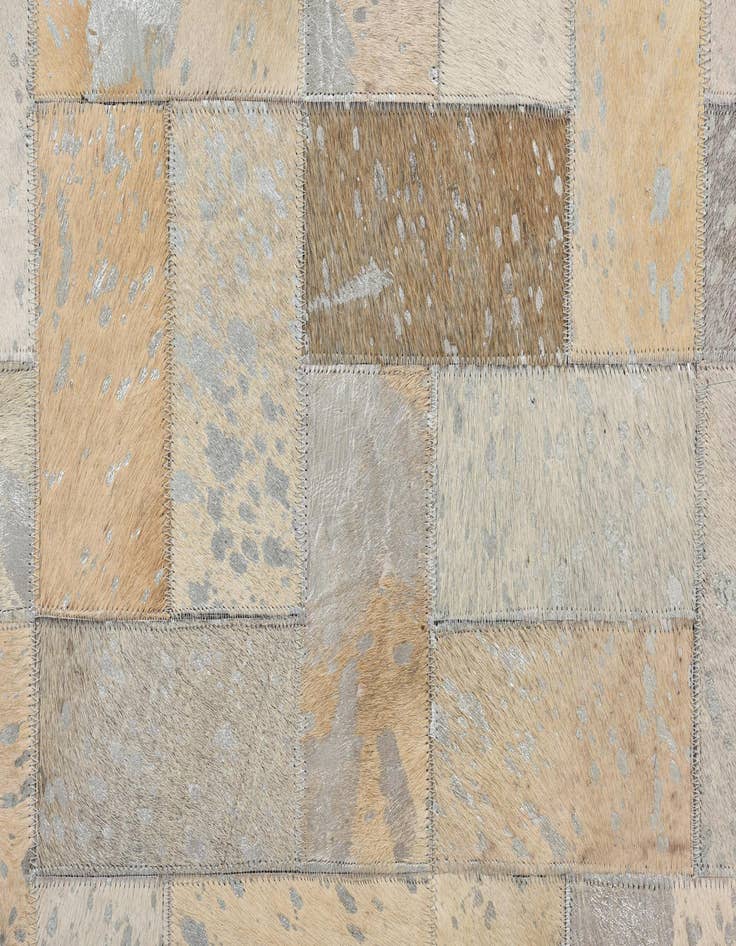 Detail image of  5' 3 x 8' 3 Cowhide Rug