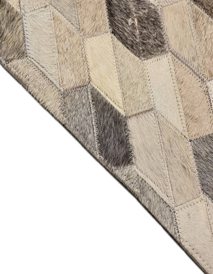 Detail image of  5' 2 x 7' 5 Cowhide Rug
