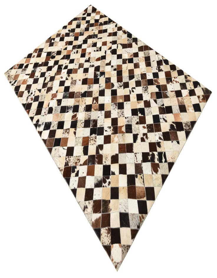 Detail image of  5' 4 x 7' 6 Cowhide Rug