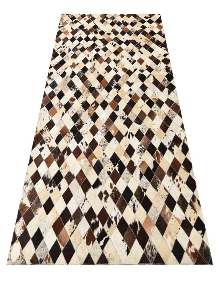 Detail image of  5' 4 x 7' 6 Cowhide Rug