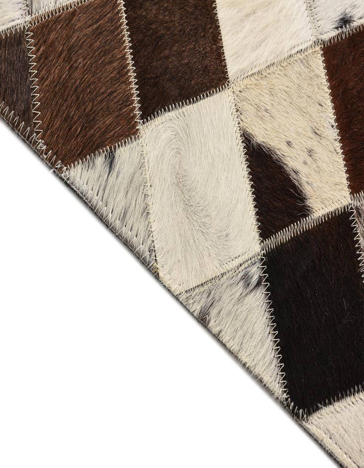 Detail image of  5' 4 x 7' 6 Cowhide Rug