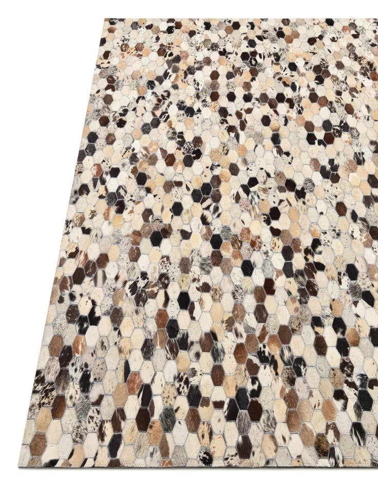 Detail image of  5' 1 x 8' Cowhide Rug