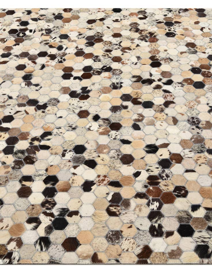 Detail image of  5' 1 x 8' Cowhide Rug