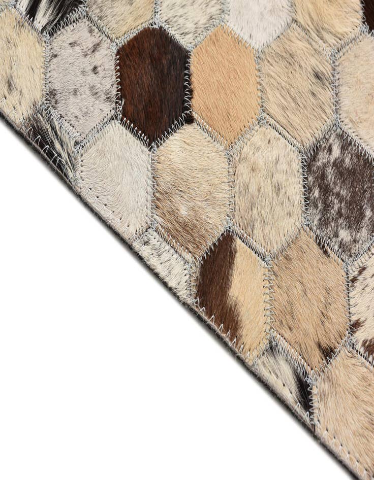 Detail image of  5' 1 x 8' Cowhide Rug