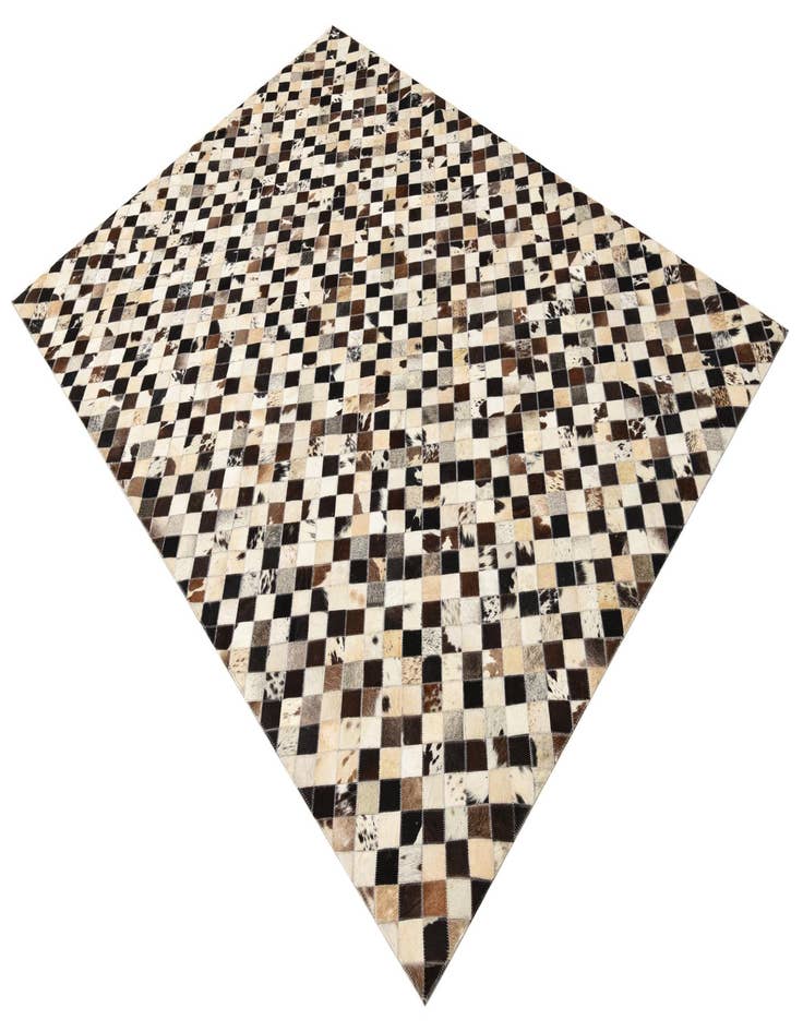 Detail image of  5' 5 x 7' 7 Cowhide Rug