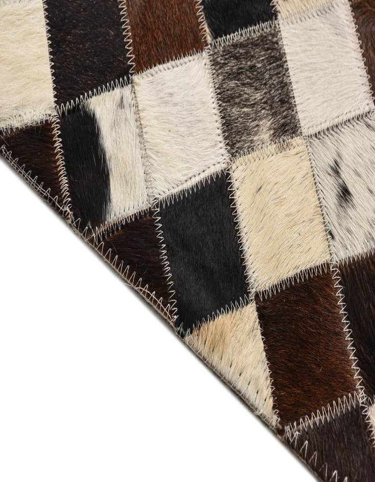 Detail image of  5' 5 x 7' 7 Cowhide Rug