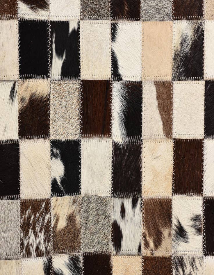 Detail image of  5' 5 x 7' 7 Cowhide Rug