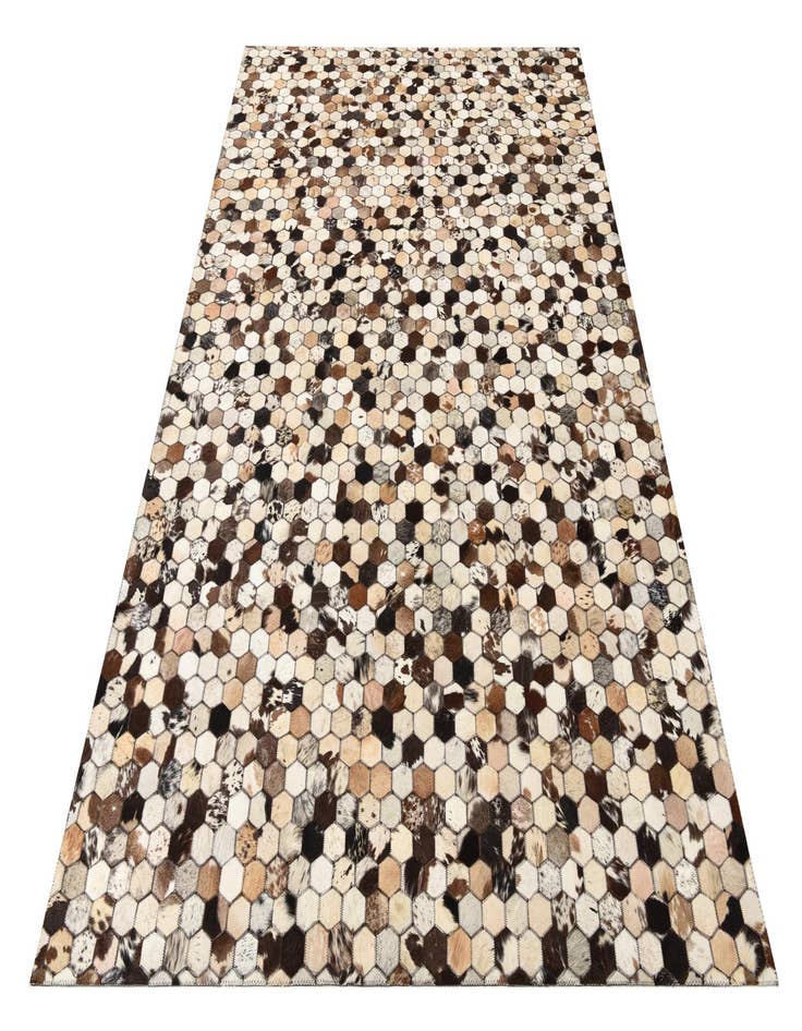 Detail image of  5' 3 x 8' 1 Cowhide Rug