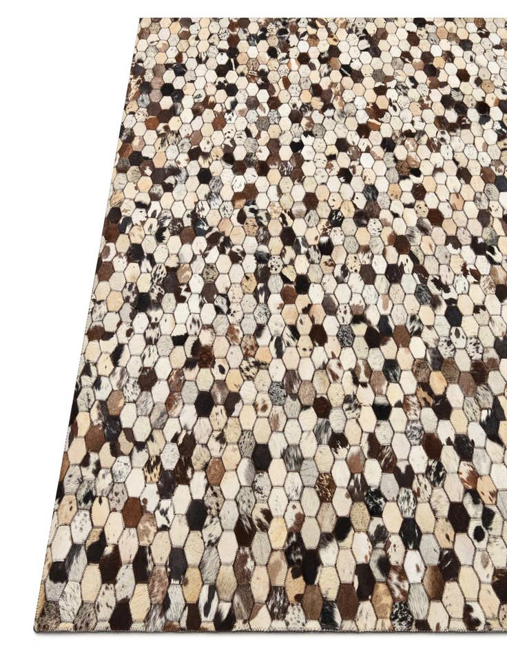 Detail image of  5' 2 x 8' Cowhide Rug
