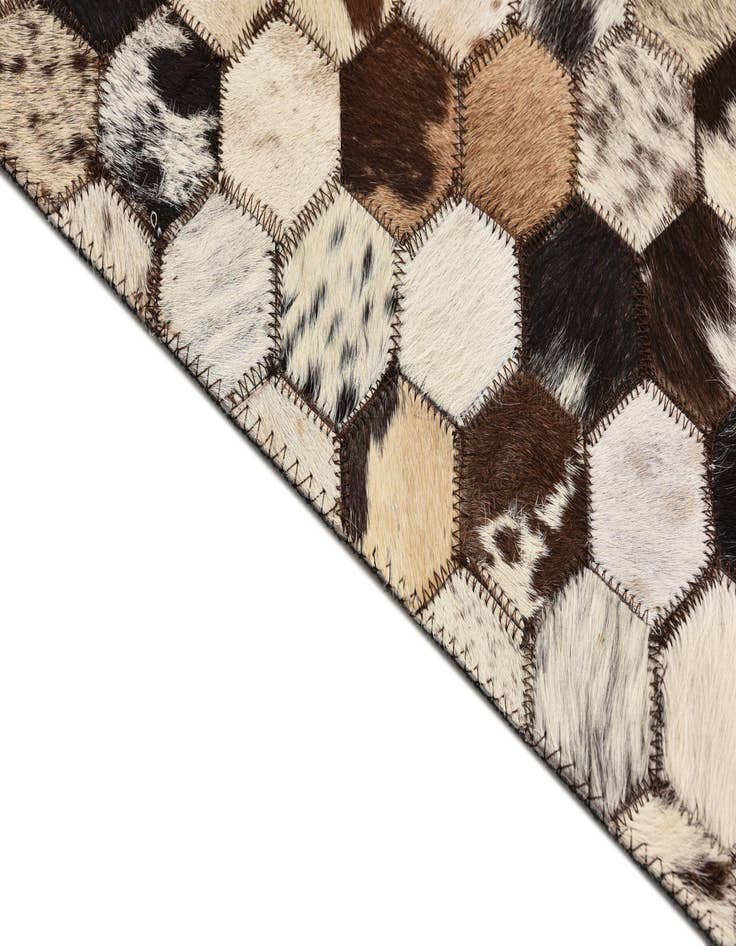 Detail image of  5' 2 x 8' Cowhide Rug