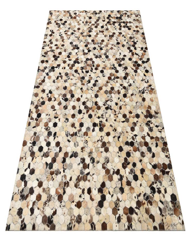 Detail image of  5' 2 x 8' Cowhide Rug