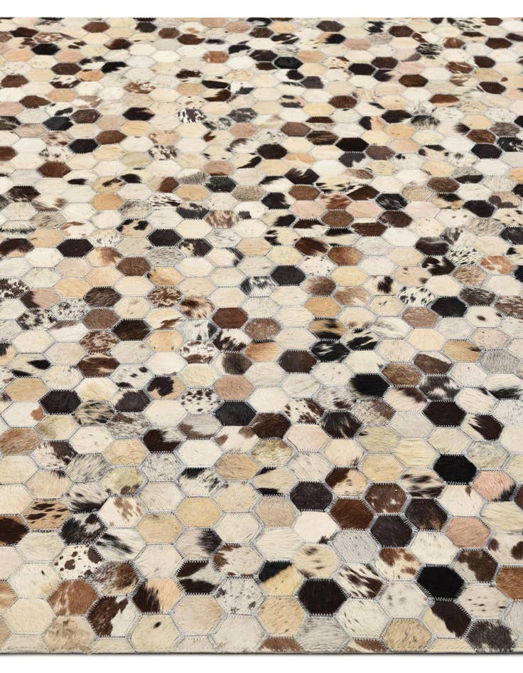 Detail image of  5' 2 x 8' Cowhide Rug