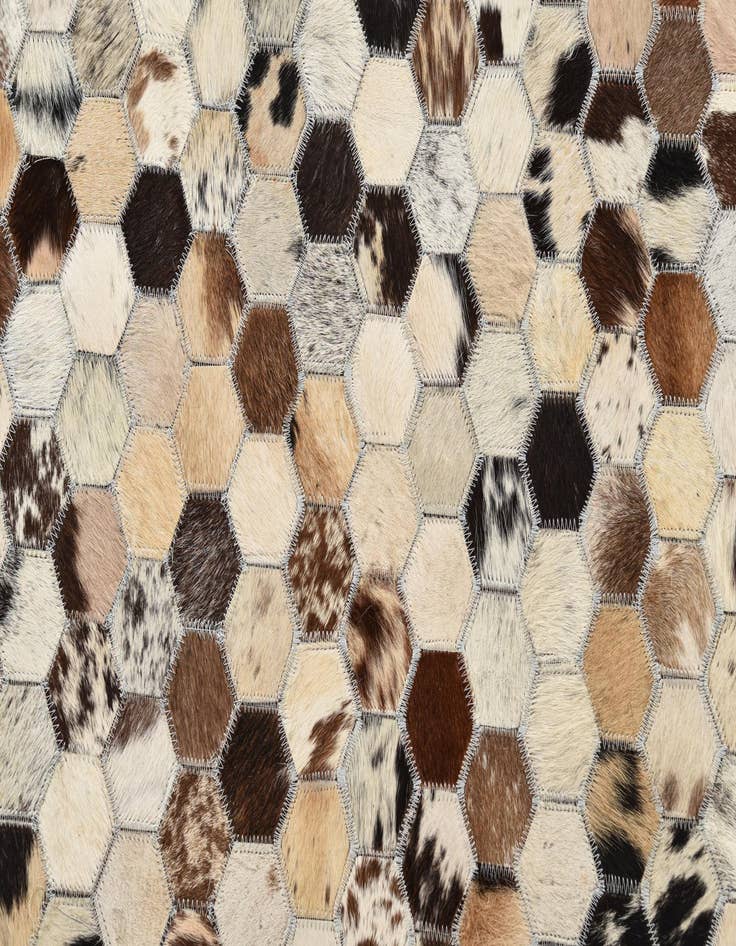 Detail image of  5' 2 x 8' Cowhide Rug