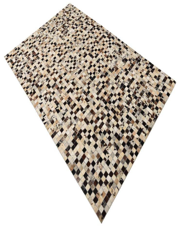 Detail image of  5' 2 x 8' 1 Cowhide Rug