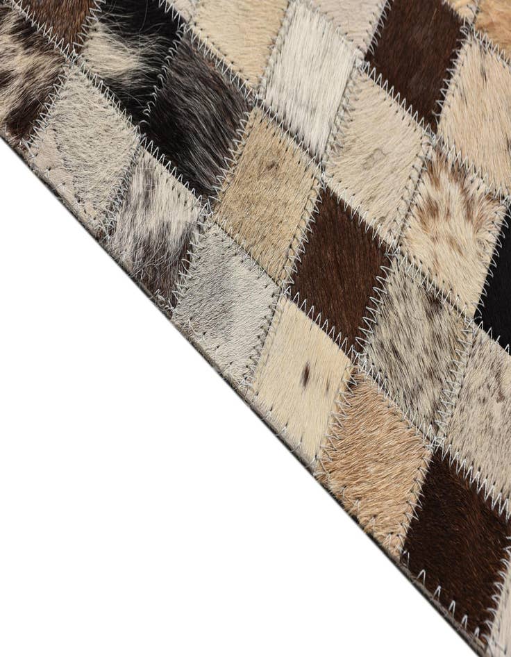 Detail image of  5' 2 x 8' 1 Cowhide Rug