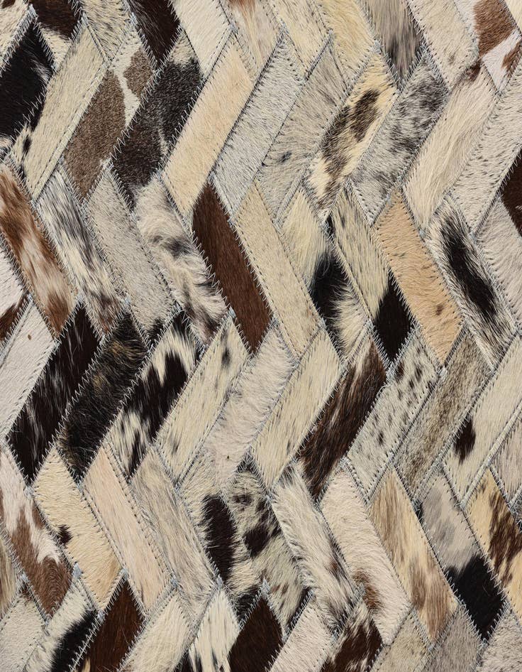 Detail image of  5' 2 x 7' Cowhide Rug