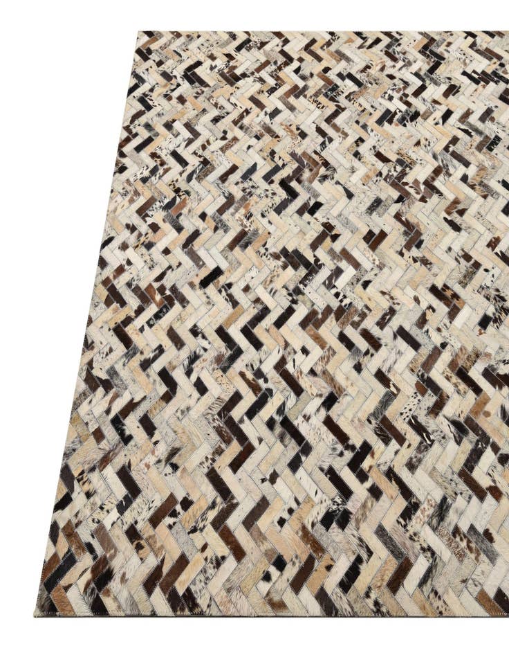 Detail image of  5' 1 x 8' 1 Cowhide Rug