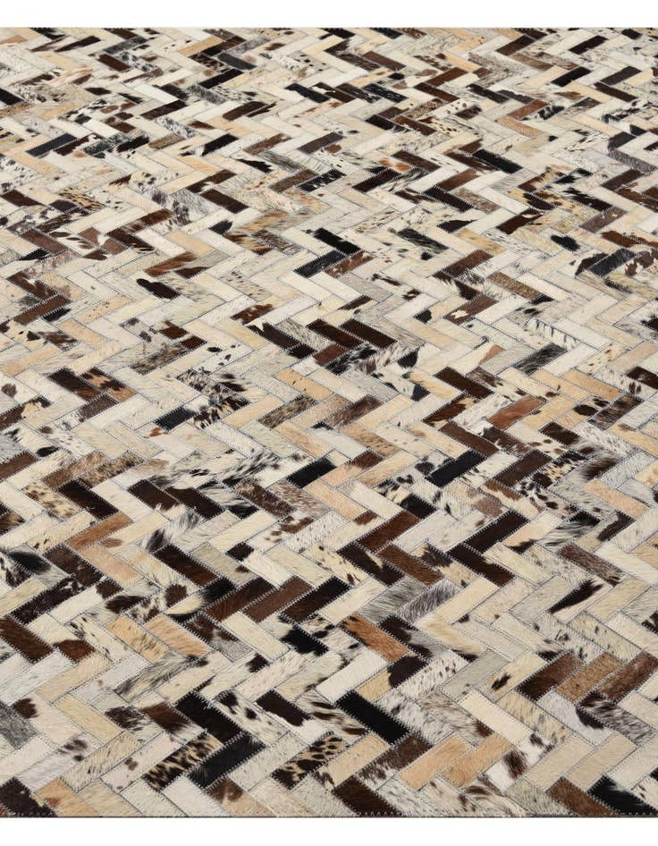 Detail image of  5' 1 x 8' 1 Cowhide Rug