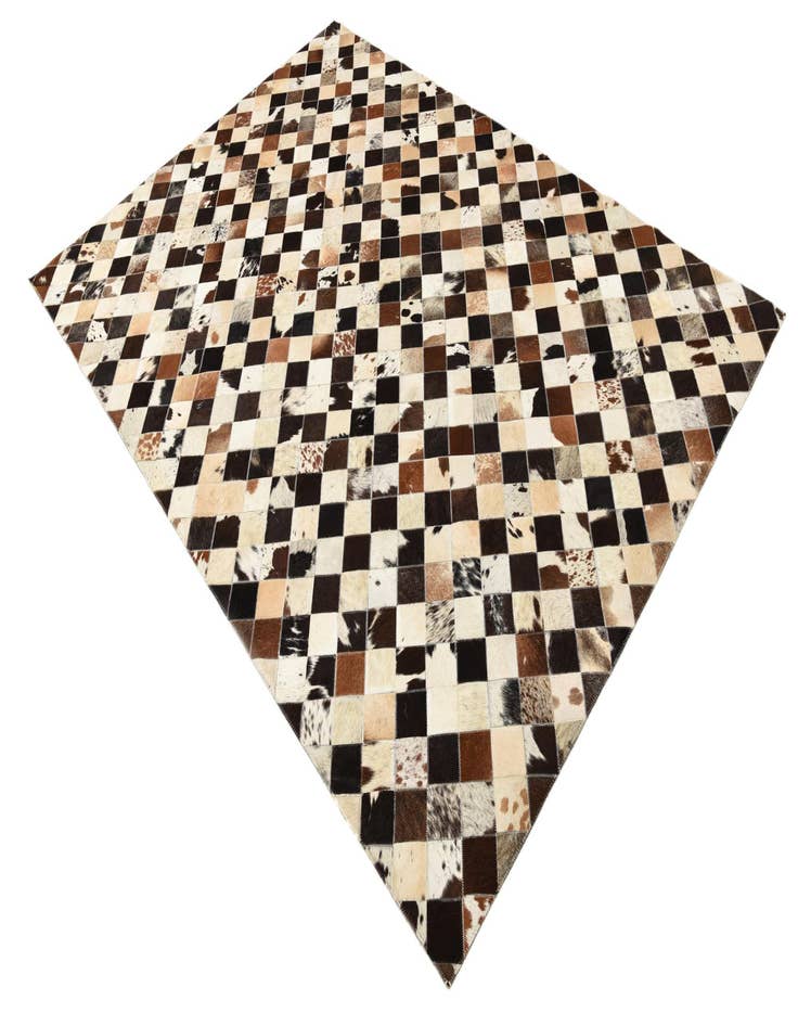 Detail image of  5' 5 x 7' 6 Cowhide Rug